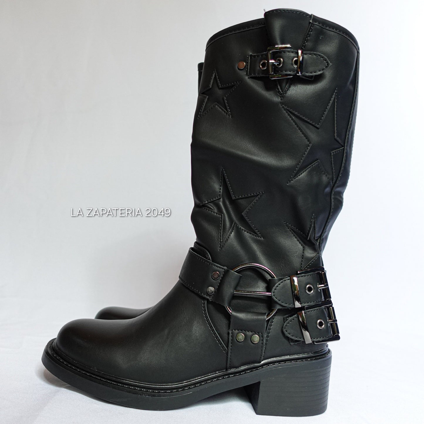ENVÍO GRATIS - Bota estrella negro
