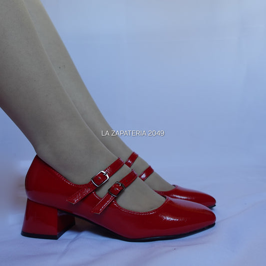 ENVÍO GRATIS - Mary jane rojo